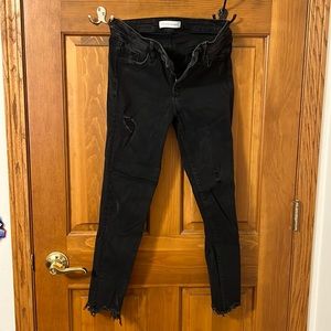 Flying Monkey High Rise Black Skinny Jeans